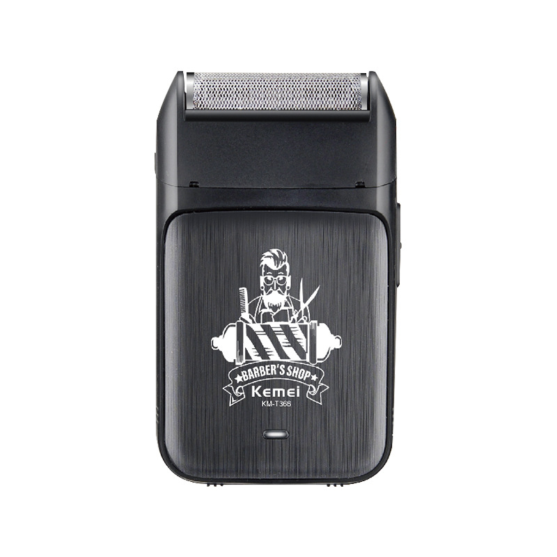 kemei electric shaver, portable, high-power reciprocating mini shaver, USB charging shaver