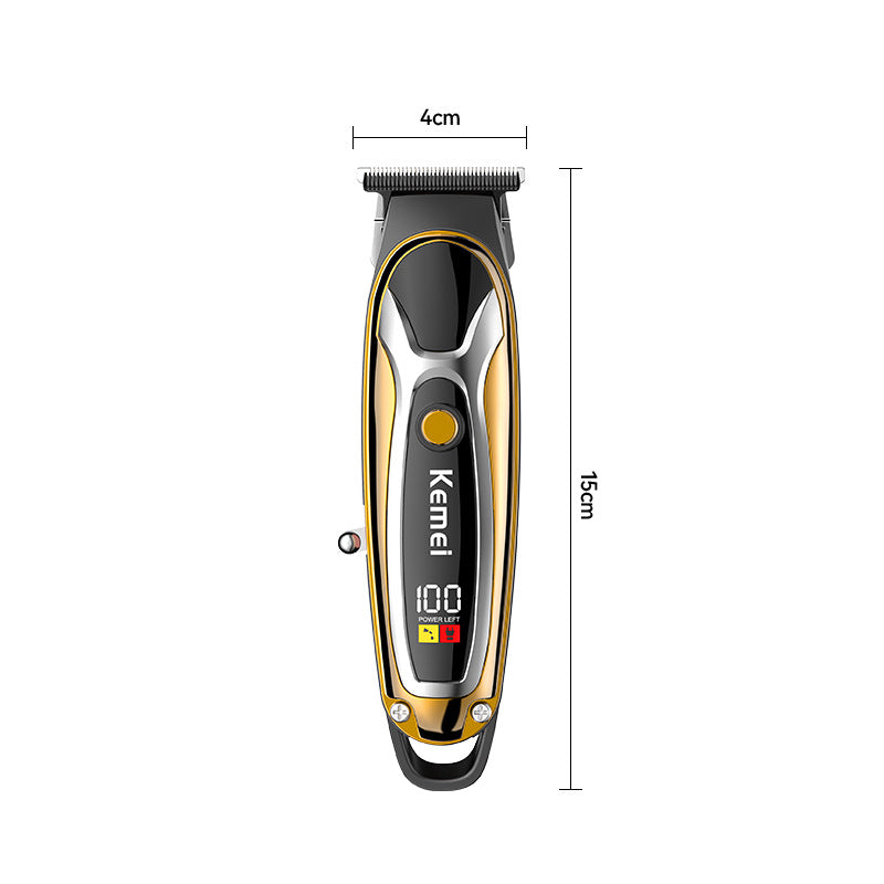 Kemei Mini Trimmer with LED Display Fast Charge