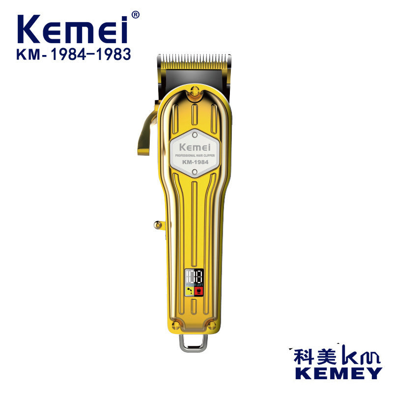 Kemei KM-1984 Metal Adjustable Electric Hair Clipper