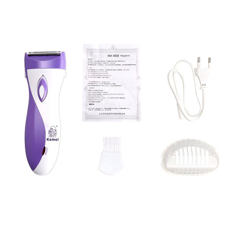 Kemei KM-3018 Painless Electric Hair Remover for Women