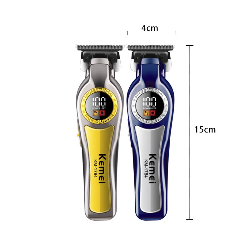 KM-1784 Pro clipper: digital+oil blades