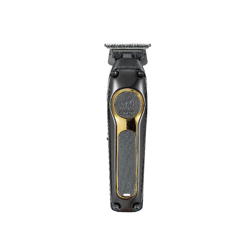 Kemei Oil Head Carving Scissors, Haircut Shaver Clippers, Digital Display Hair Trimmer for Barbershop