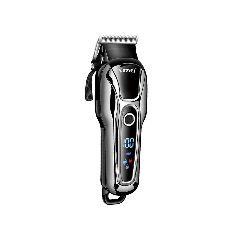 Kemei KM-1990 LCD Digital Electric Hair Clipper