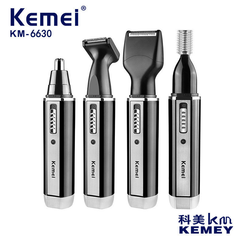 Kemei KM-6630 4-in-1 Electric Shaving Eyebrow Nose Trimmer