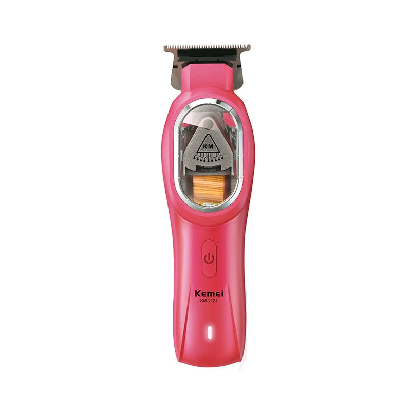 Kemei Professional Barber Shears & Trimmers - High-Speed Engraving Scissors, Digital Electric Clippers for Salon