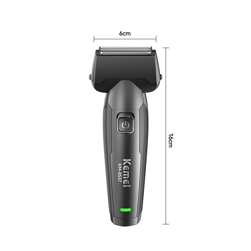 KM-8537 Shaving Blade and Haircut Scissors with USB Charging Function