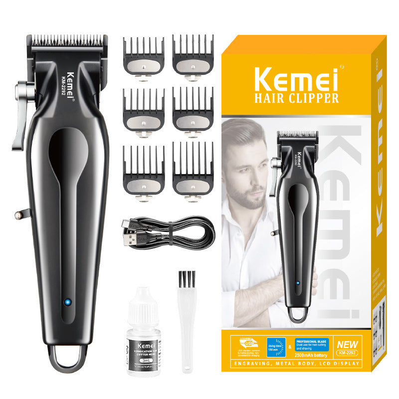 KEMEI/KM-2292 Professional Electric Hair Clipper, Ideal for Salon Use