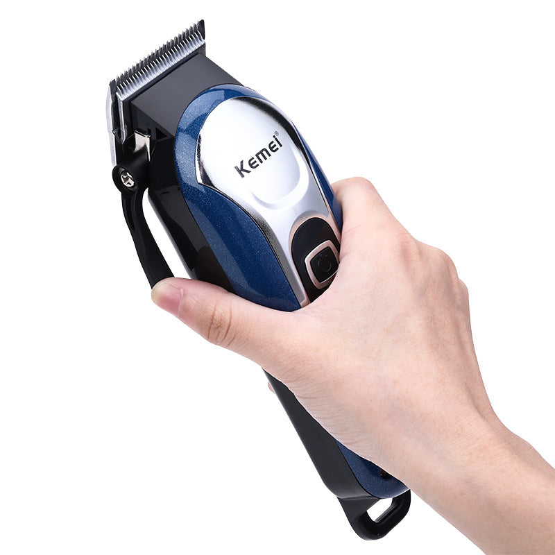 Kemei KM-1995B Retro Oil-head Electric Shaver with Long-lasting Lithium Battery