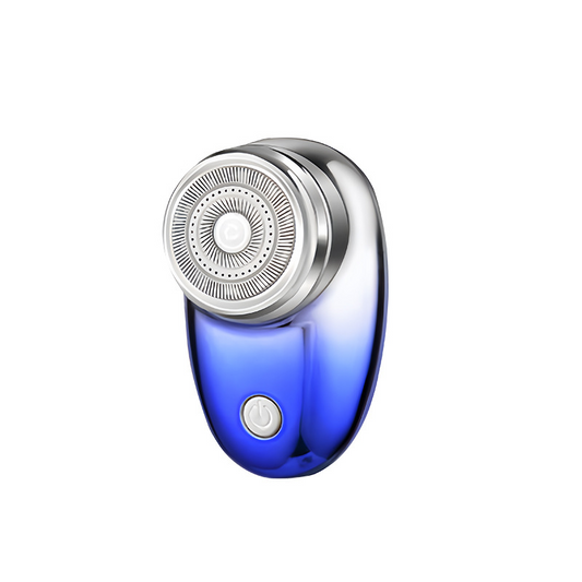 Kemei Cross-border's new mini electric shaver, compact and portable face washing shaver Mini Steel Cannon