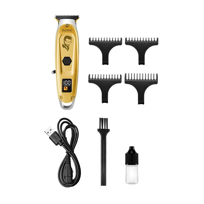 Kemei KM-PG1947 Salon Pro Electric Clipper Silent Oil Carving