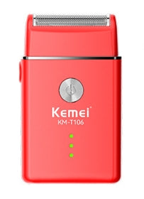 Kemei's best-selling portable fast-charging shaver, reciprocating electric single-mesh mini shaver, provides powerful and clean shaving