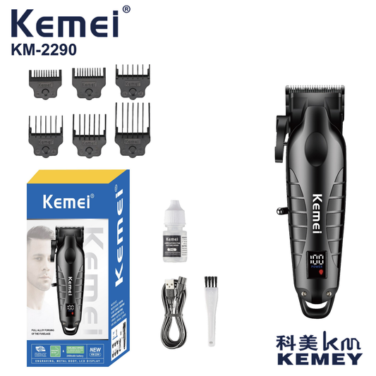 Kemei Professional Electric Clipper - Salon & Home Precision Haircut