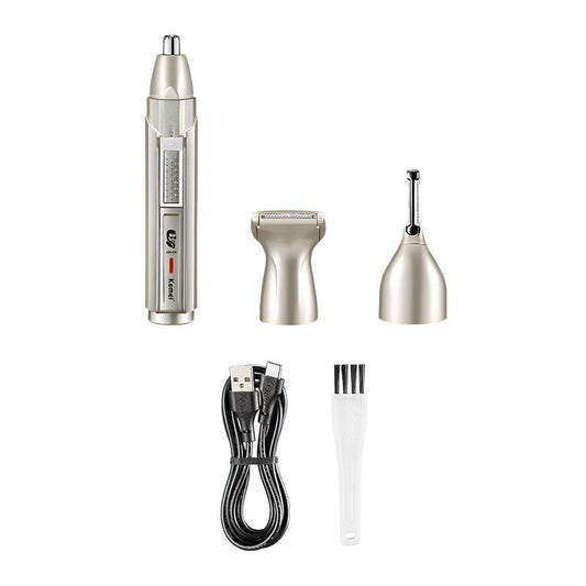 Kemei KM-315 3-in-1 Rechargeable Nose Hair Trimmer