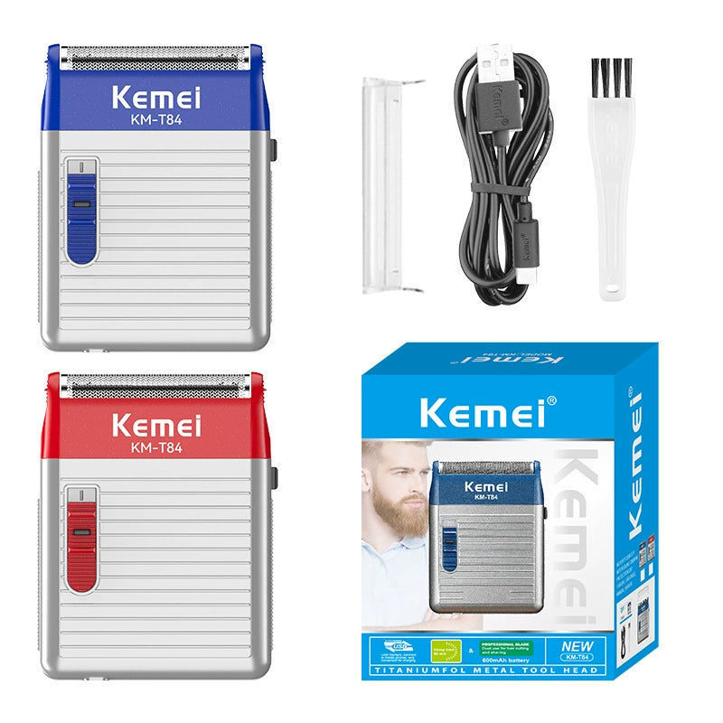 Kemei M-T84 Mini Portable Electric Men's Shaver