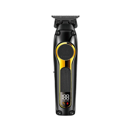 KEMEI Pro Clipper & Trimmer - High-Speed Digital Display with Long-Lasting Engraving/Styling Kit  精简逻辑：