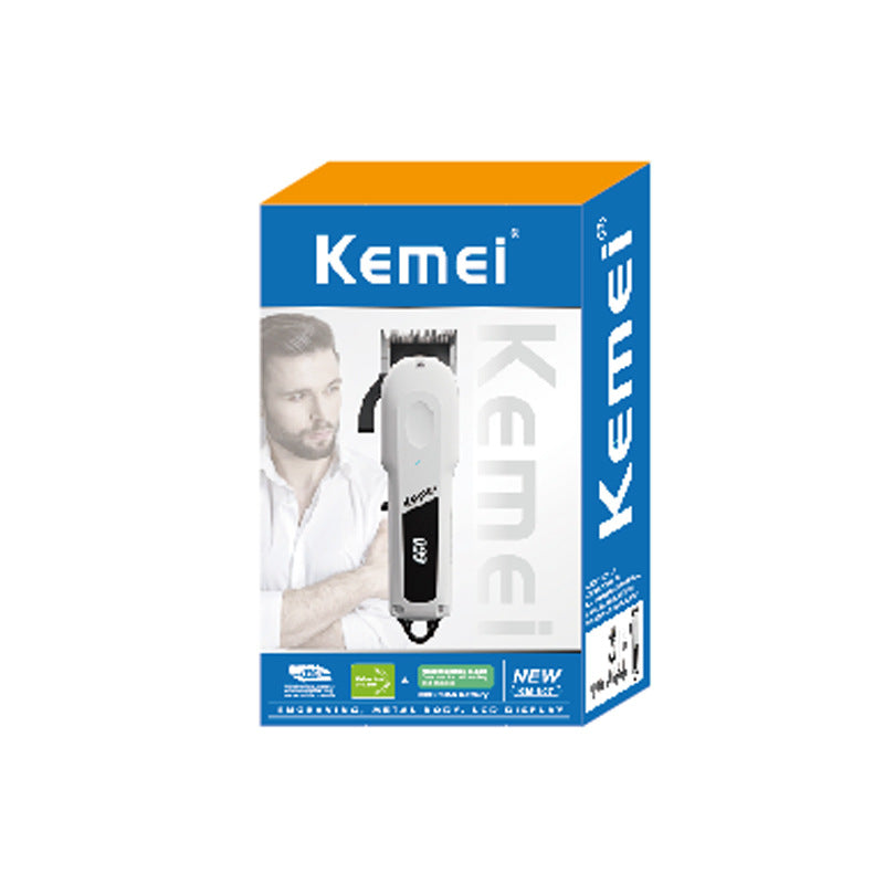 Kemei Smart Electric Shaver - High-Efficiency Salon Trimmer with Long-Lasting Battery