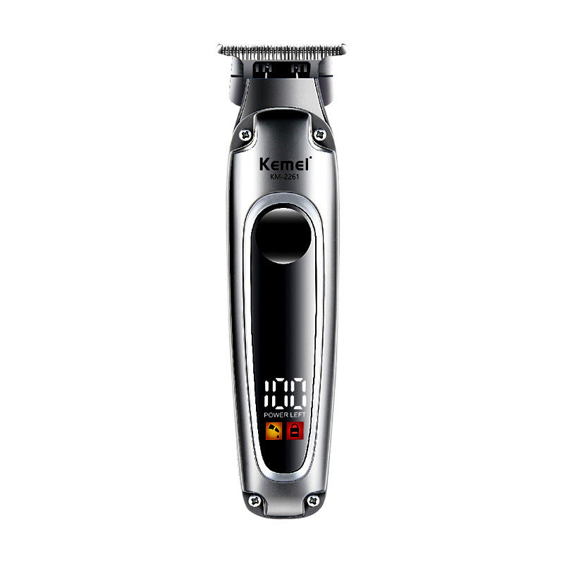 Kemei KM-2261 Electric Clipper Digital Oil Engraving Special