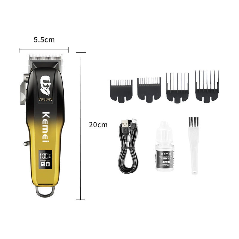 Kemei KM-709A New Electric Hair Clipper High-power Stainless Steel Knife Hair Lang Special