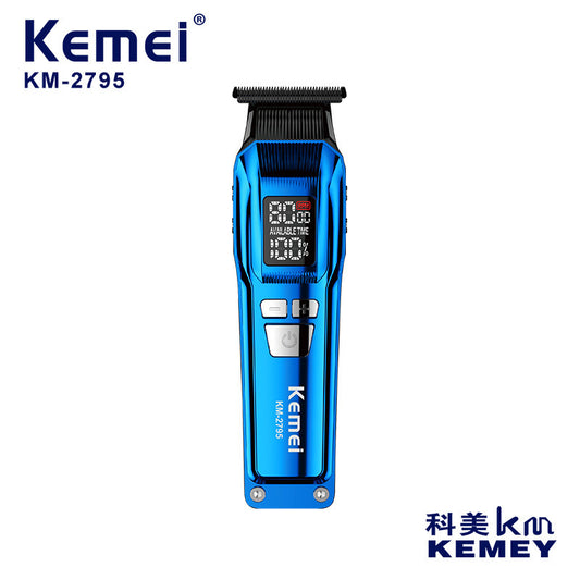 Kemei Oil-Resistant Engraved Electric Clipper - Professional & Home Haircut