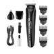 Kemei KM-1506USB Multifunctional Clipper Head Shaving Nose Barber