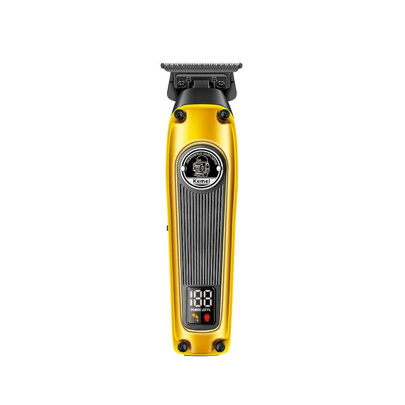 Kemei KM-1855 Electric Clipper Head Shaving Oil Engraving