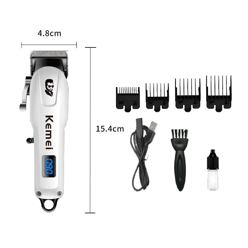 New Kemei KM-232 High Power Electric Haircutting Pusher Professional Hairdresser Clipper