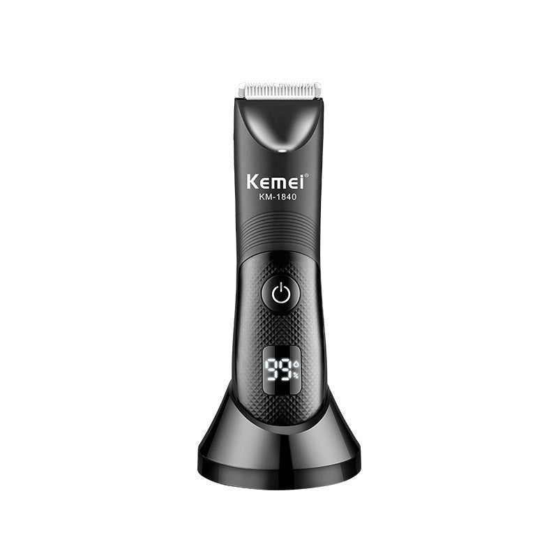Kemei KM-1840 Waterproof Electric Hair Shaver for Men Women
