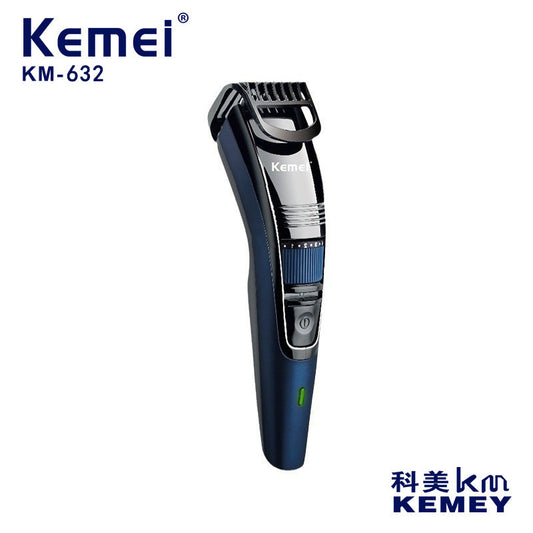 Kemei KM-632 10-Speed Electric Hair Clipper with Comb