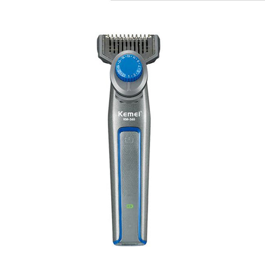 Kemei KM-365 Professional Clipper - High-Power Mini Trimmer with Type-C Fast Charging