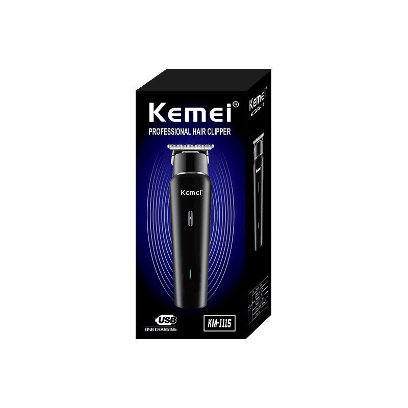Kemei KM-1115 Pro Electric Clipper Oil Engraving Shaved Head