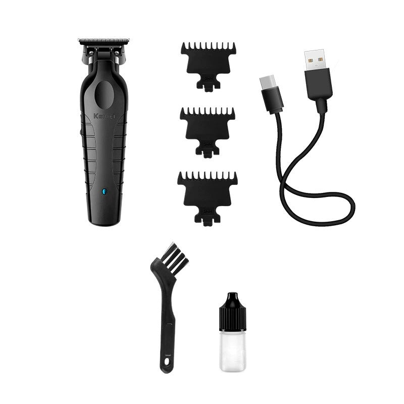 Hair-cutting scissors (USB, digital display)