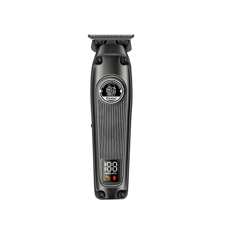 Kemei KM-1855 Electric Clipper Head Shaving Oil Engraving
