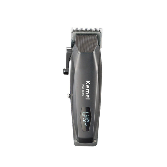 Kemei KM-1856 LCD Electric Hair Clipper with Digital Display