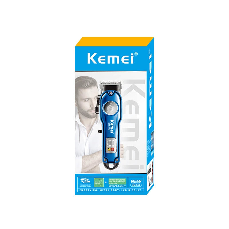 Kemei KM-234 High Power Hair Clipper Head Shaving Barber Oil Shear