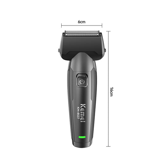 KM-8537  Shaving Blade and Haircut Scissors with USB Charging Function