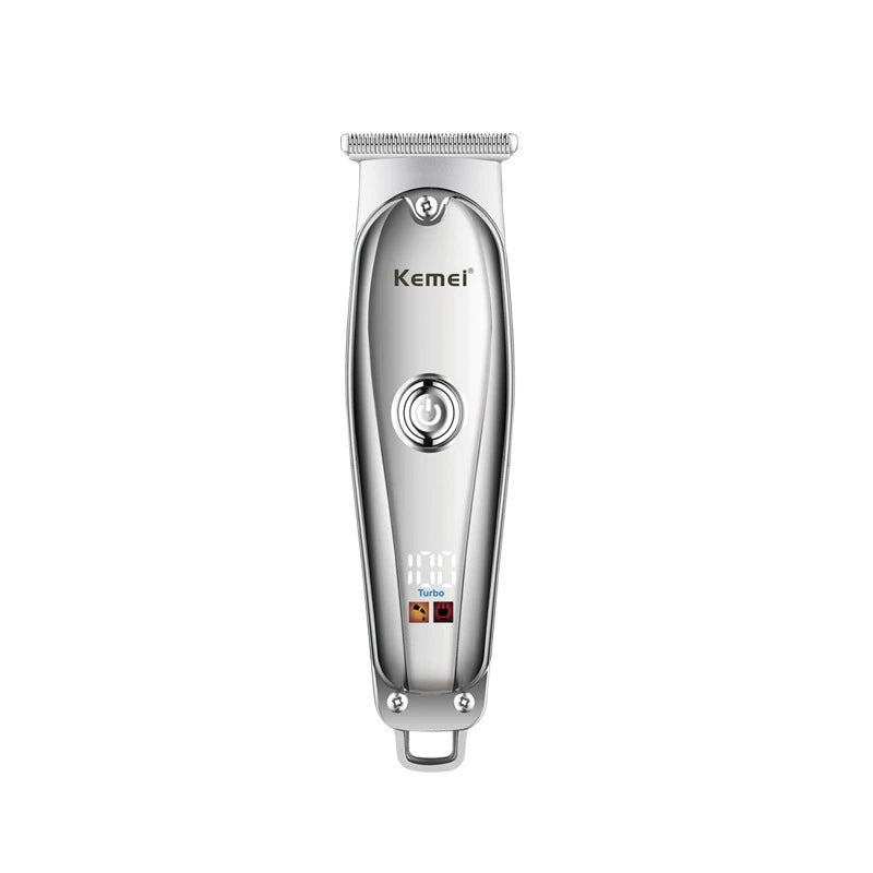 KM-637 hair salon special push clipper digital display electric clipper hair clipper