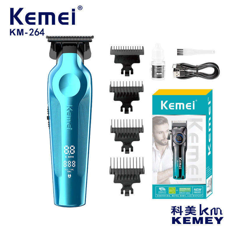 Kemei KM-264 Professional Hair Clipper - Powerful Motor & Precision Carving