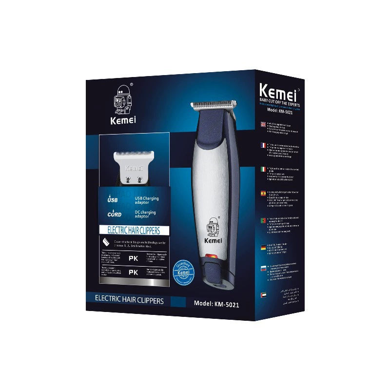 Kemei KM-5021 Professional Barber Hair Clipper for Salon Shaving