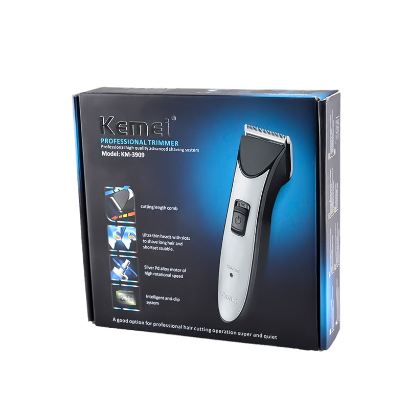 Cross-border Kemei KM-3909 Electric Hair Clipper Barber Stylist Oil Head Bald Trimmer