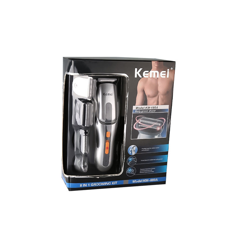 Kemei Official Genuine KM-3011 Steam Hair Straightener Dry Wet Hair