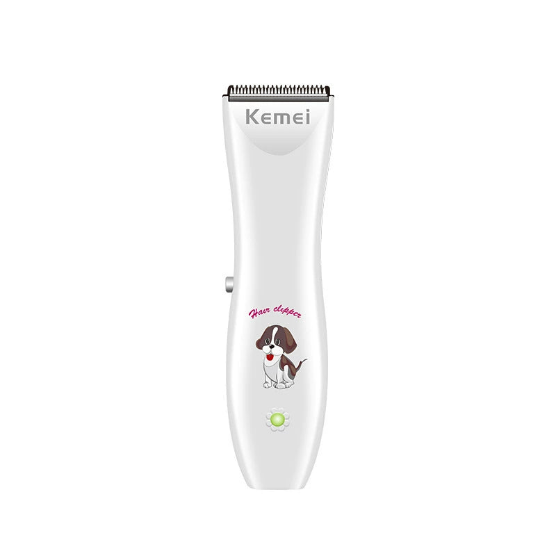 Kemei KM-1051 Pet Hair Clipper Silent No Stuck Hair Hot Kitten Dog Electric Shaving