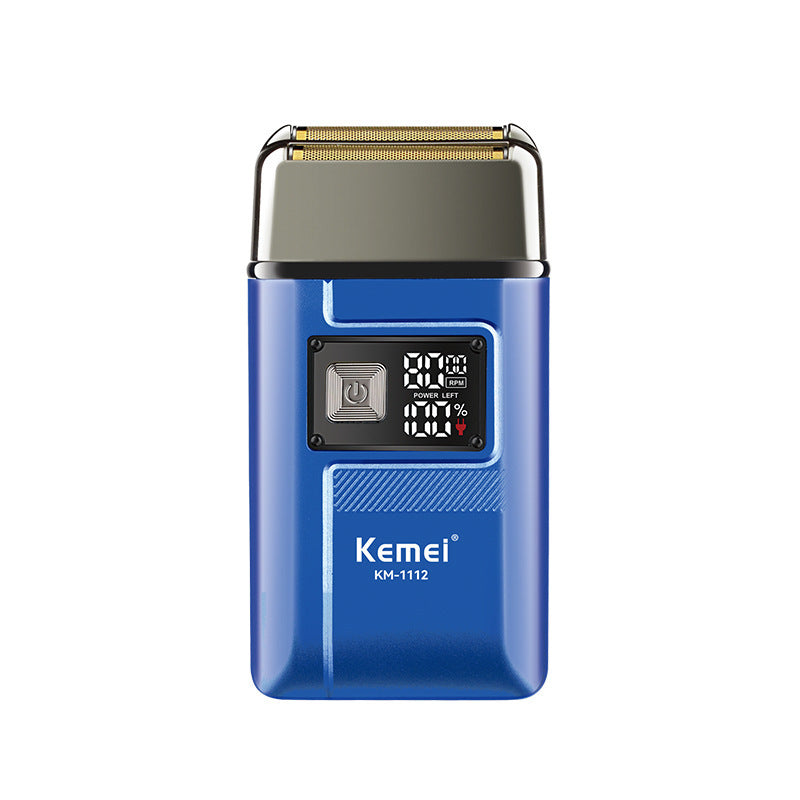 Kemei KM-1112 Electric Shaver Rechargeable Men's Razor Shaved Head